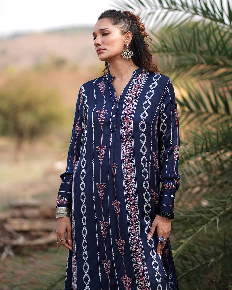 Angelique Modal Silk Dress - Image 2
