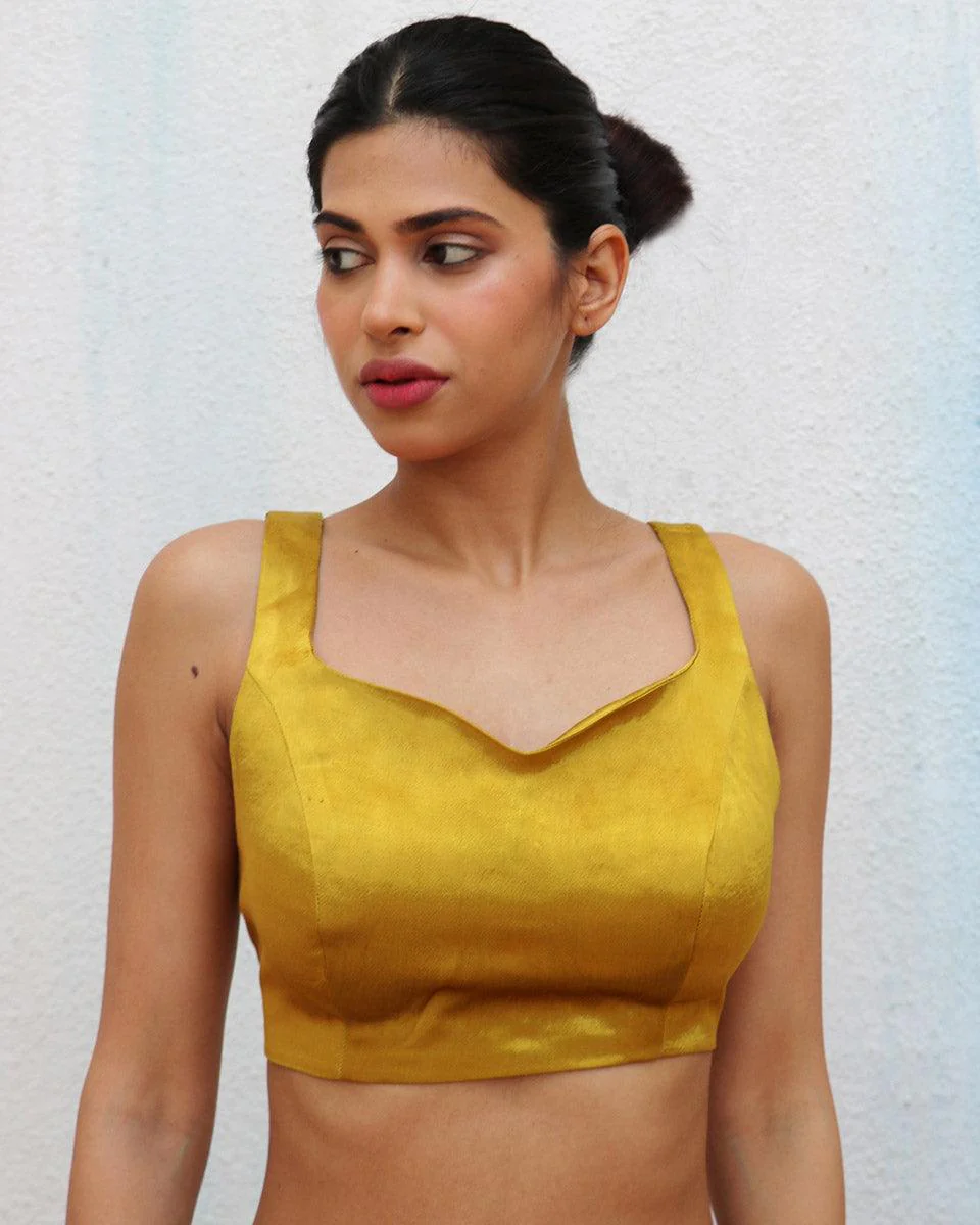 Avisa Mashru Silk Blouse - Image 2