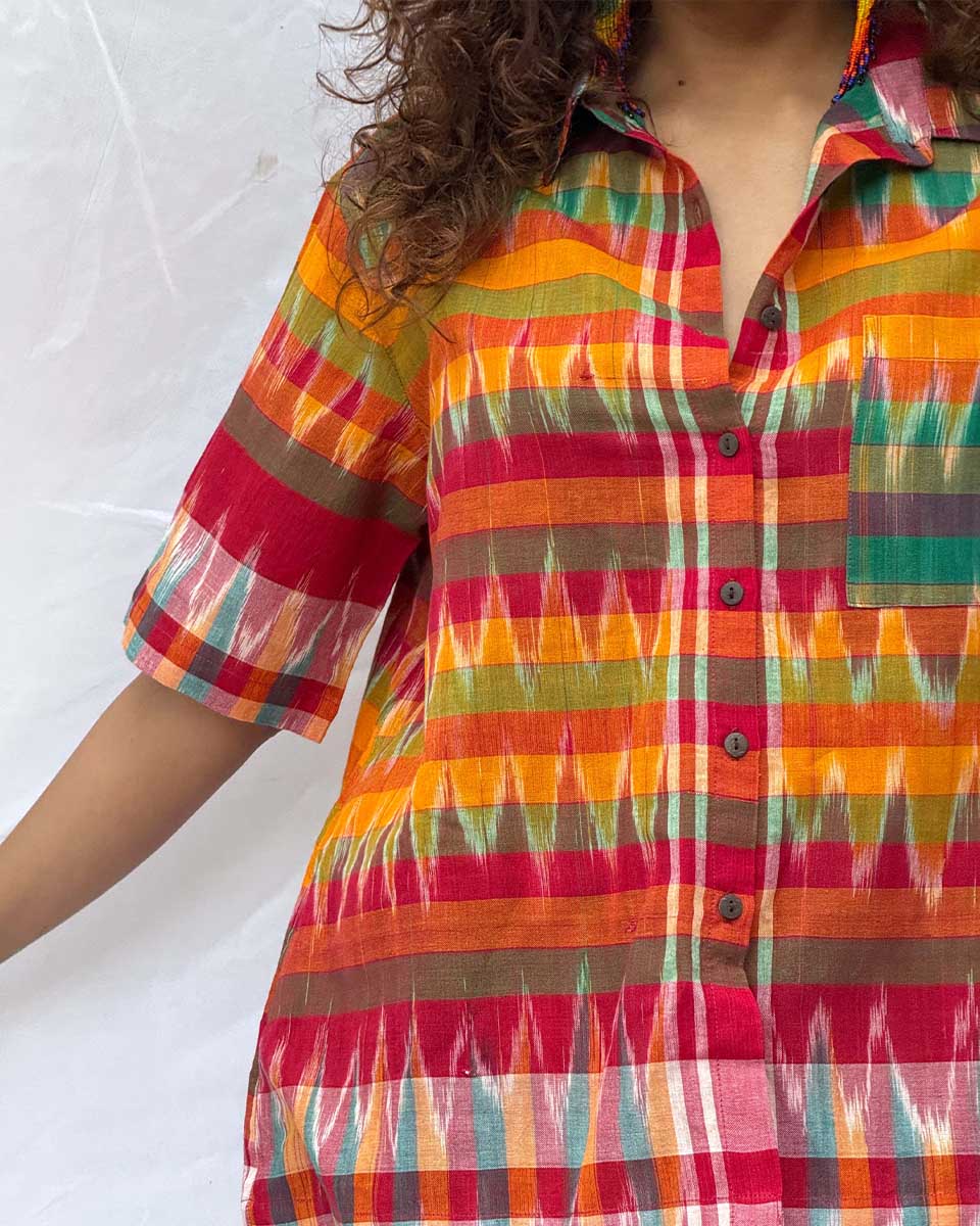 Bawri Gamcha Cotton Shirt - GMC - Image 4