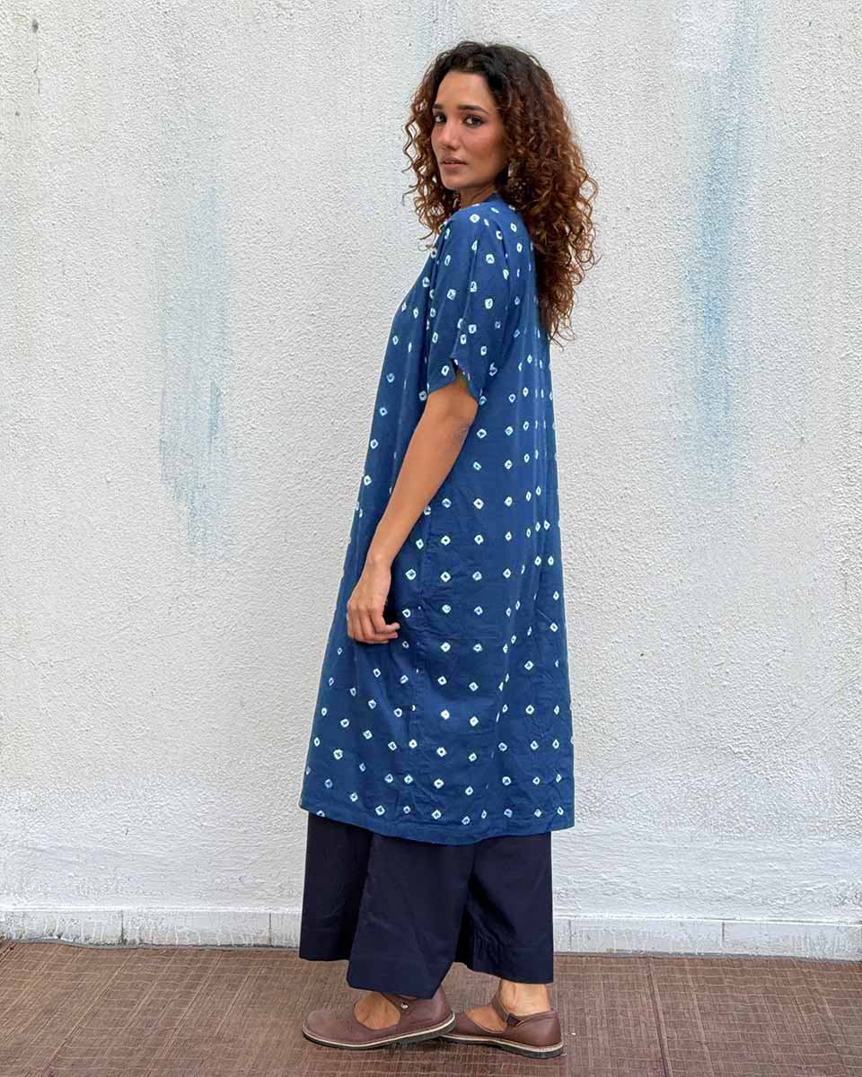 Breezy Belle Bandhej Cotton Kurti - Image 8