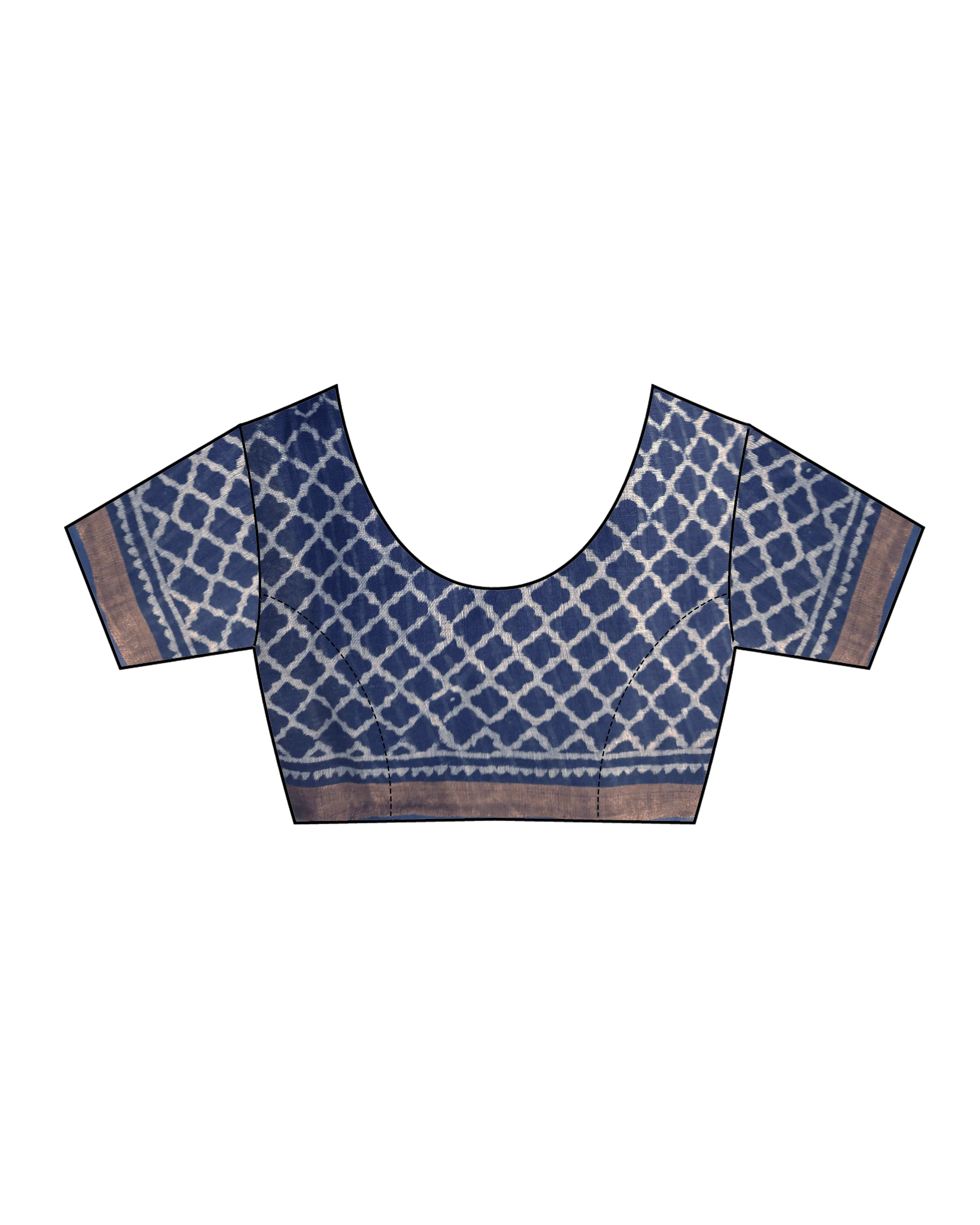 Fly On Handwoven Linen Saree - Image 4