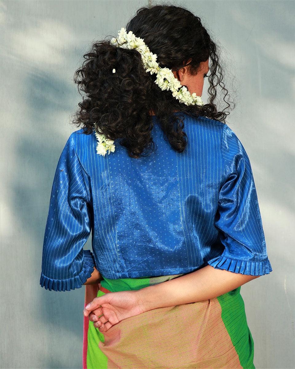 Gurneet Mashru Silk Blouse - Image 4
