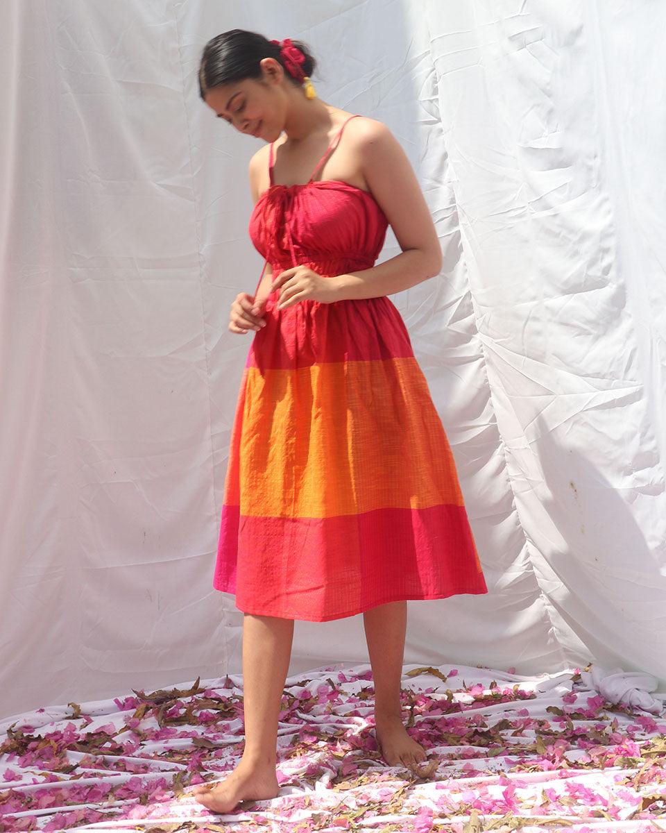 Holo Handwoven Cotton Dress - RC - Image 5