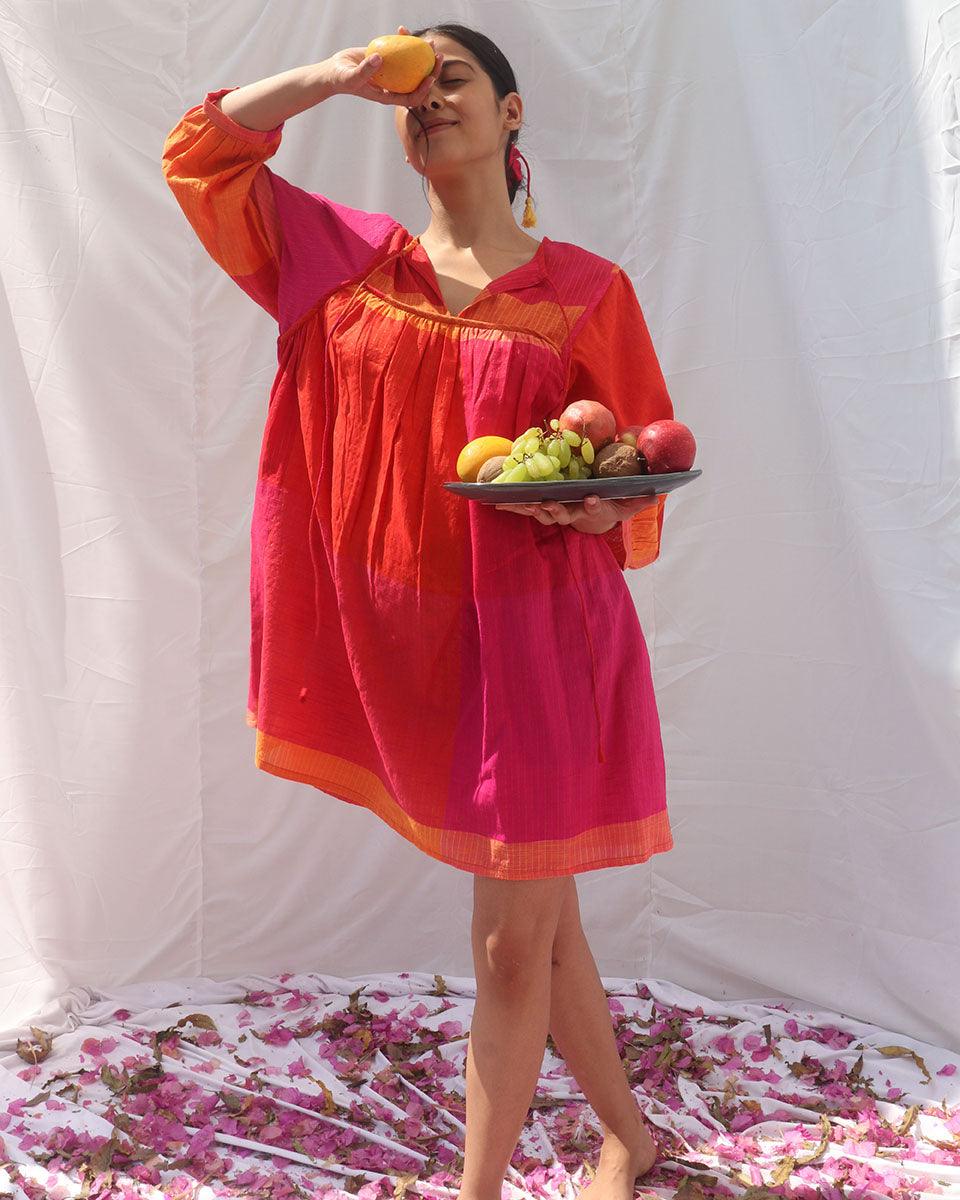 Iridian Handwoven Cotton Dress - RC - Image 7