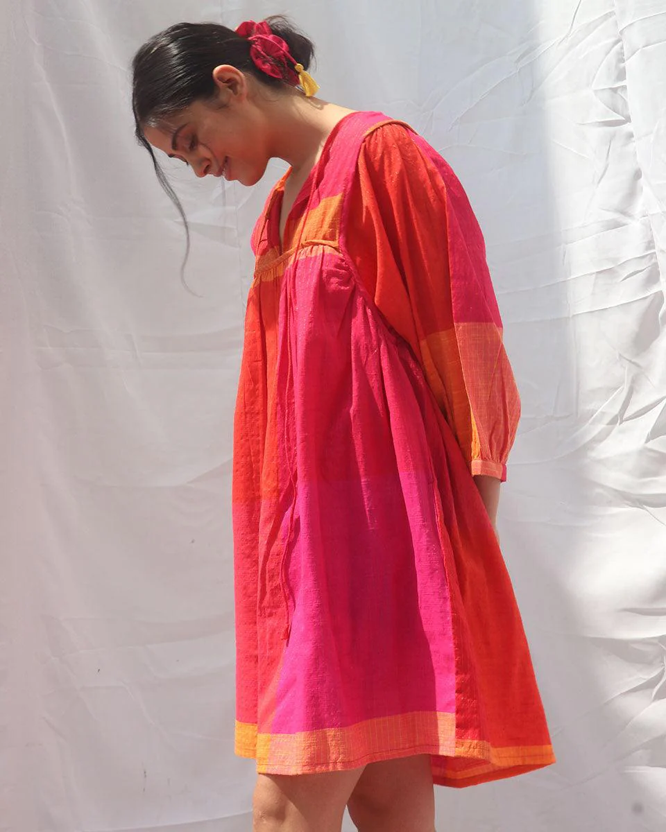 Iridian Handwoven Cotton Dress - RC - Image 9