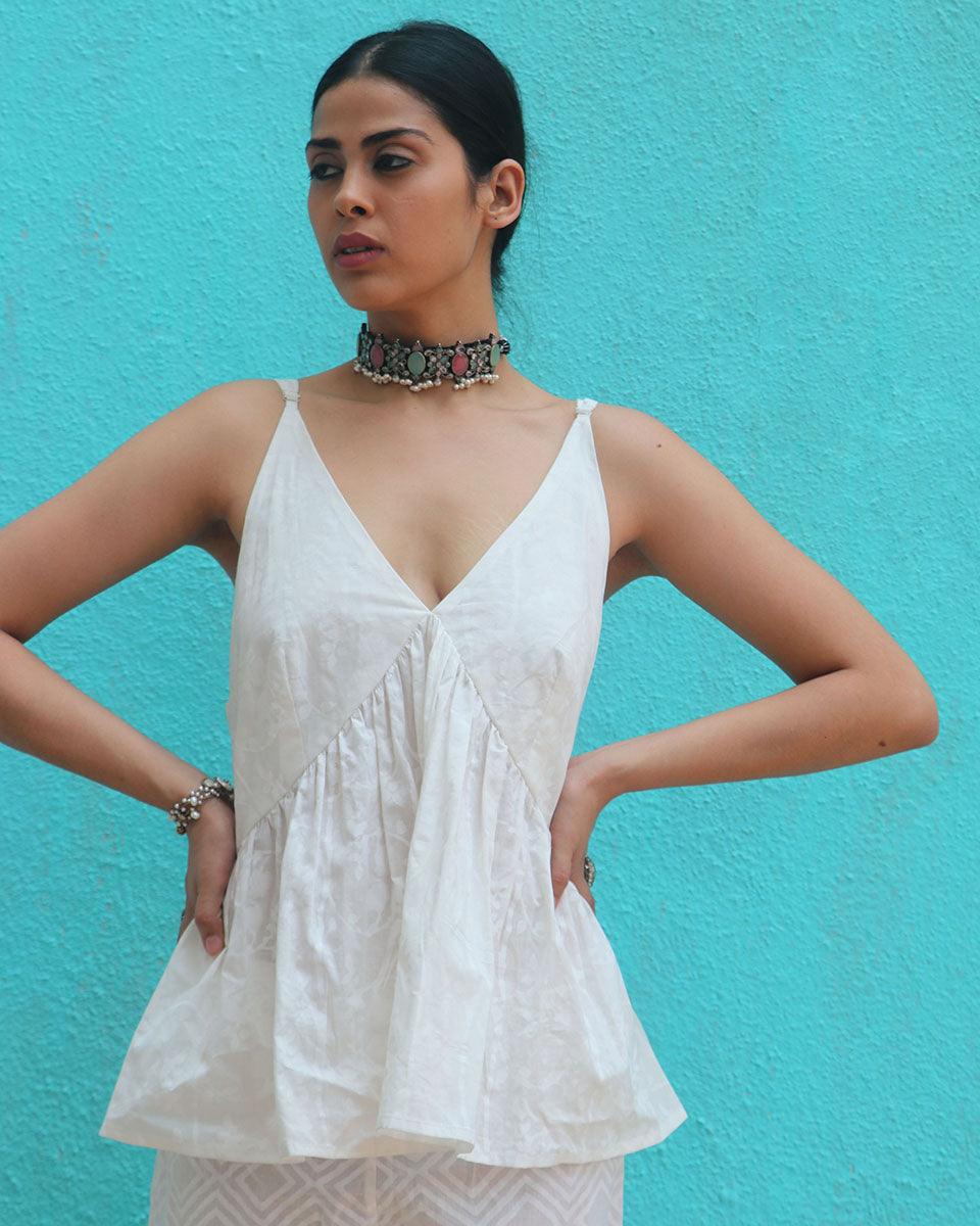 Kiyara Cotton Top - Safed - Image 11