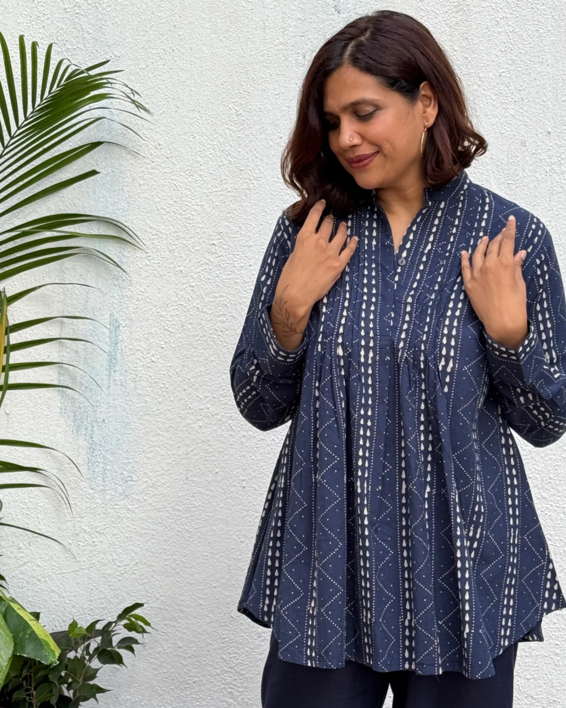 Laboni Block Printed Cotton Kurti - Image 8