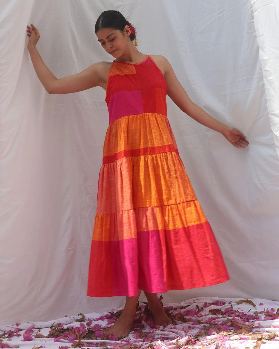 Lali Handwoven Cotton Dress - RC - Image 2
