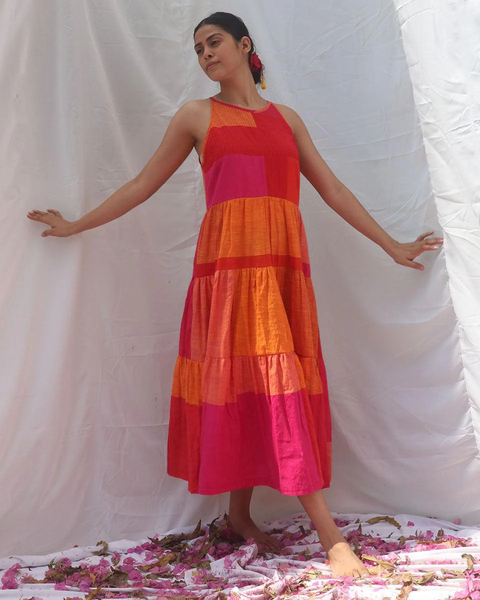 Lali Handwoven Cotton Dress - RC - Image 4