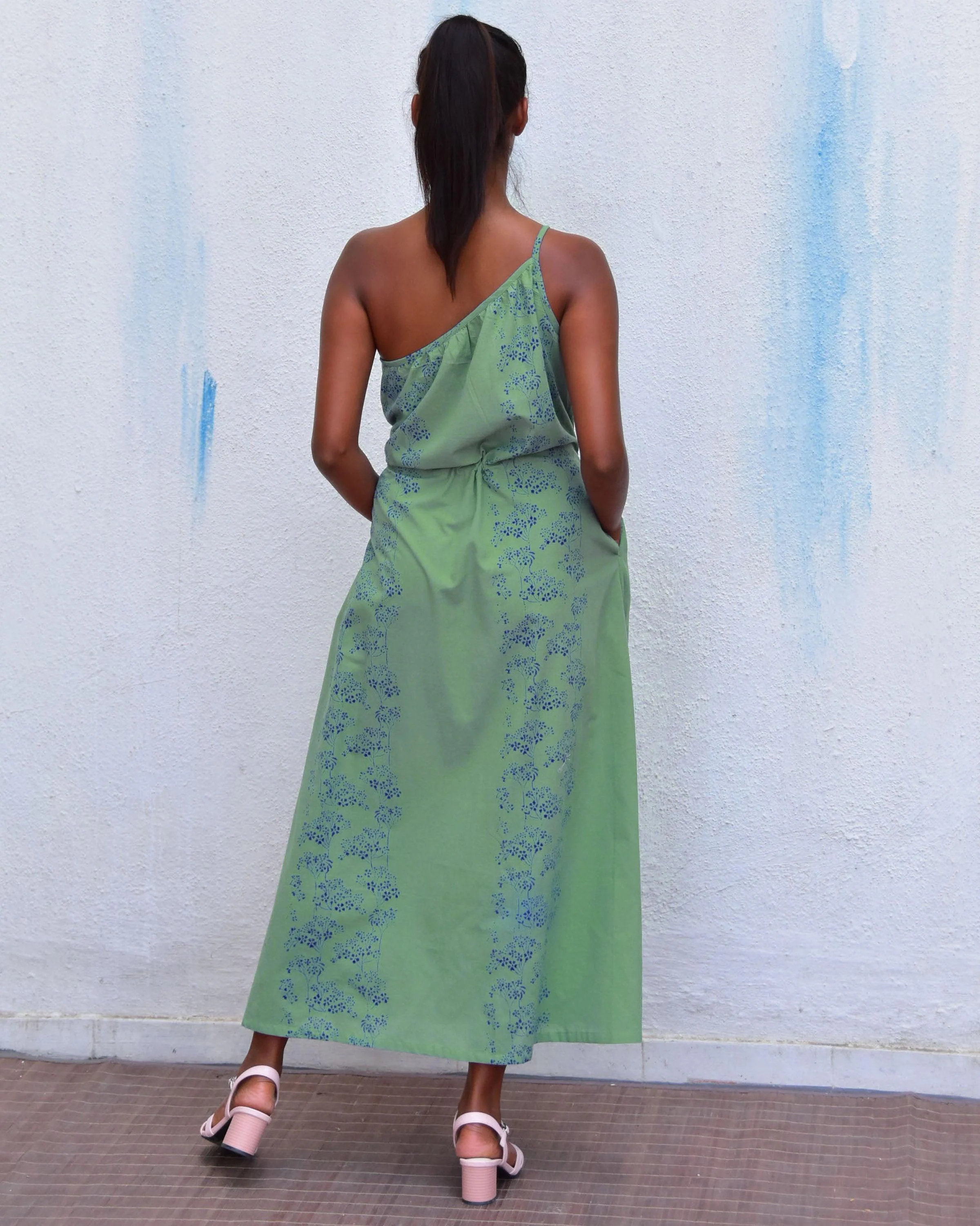 Malabar Block printed Cotton Dress-Sor - Image 5