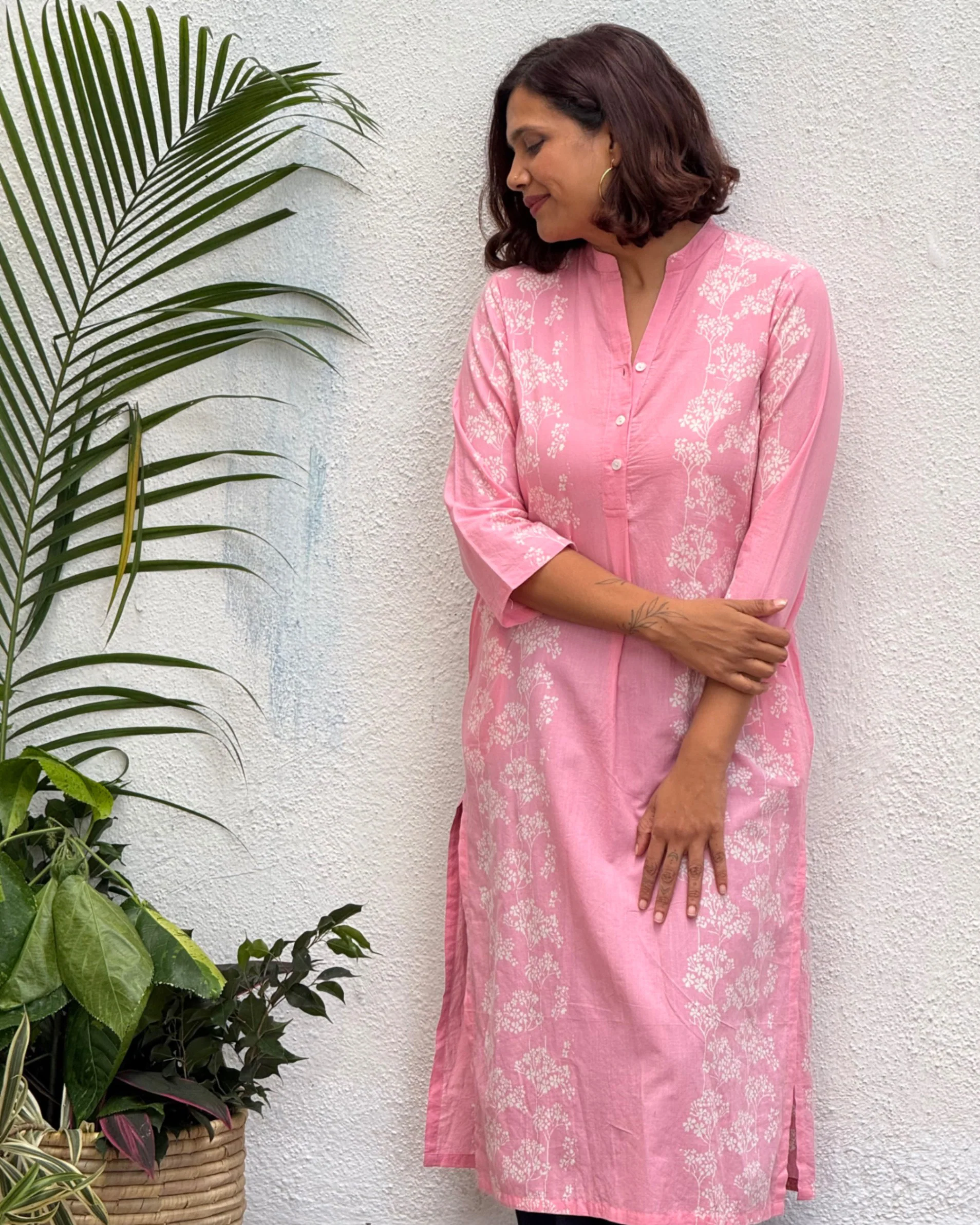 Mannat Block Printed Cotton Kurti - Image 8