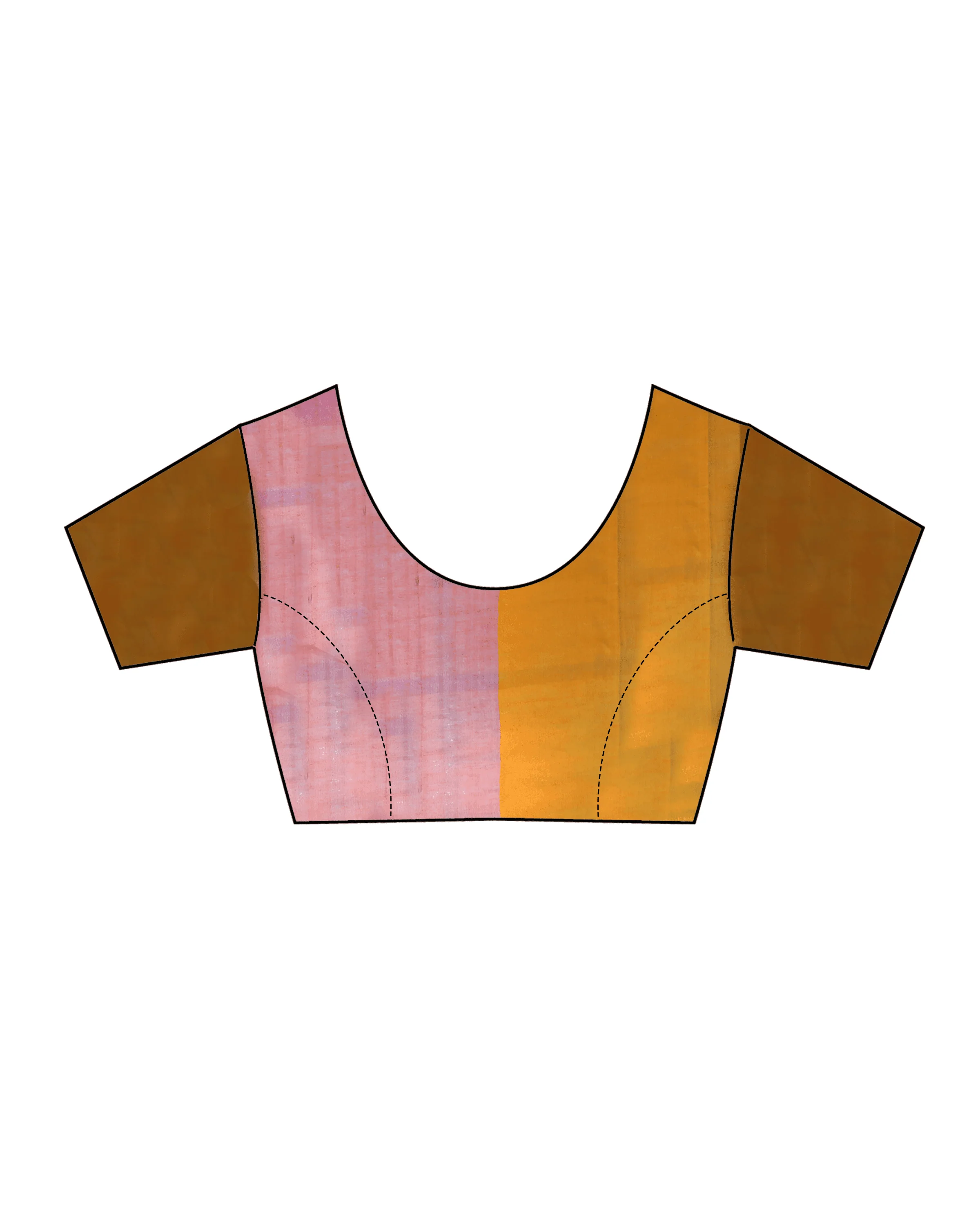 Marigold Handwoven Cotton Saree-Leela - Image 8