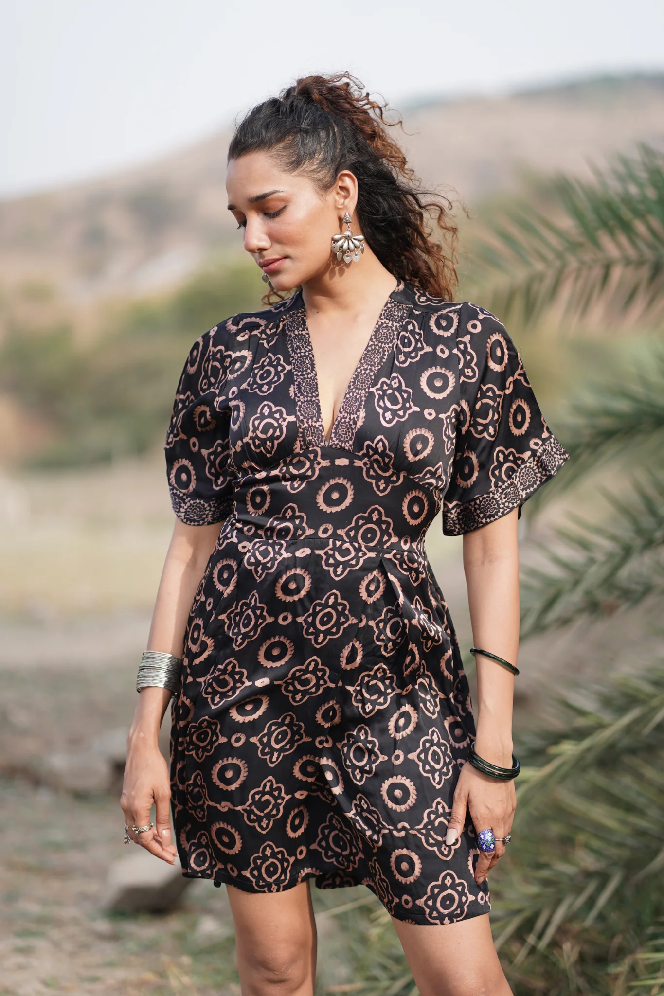 Marjorie Modal Silk Dress - Image 5