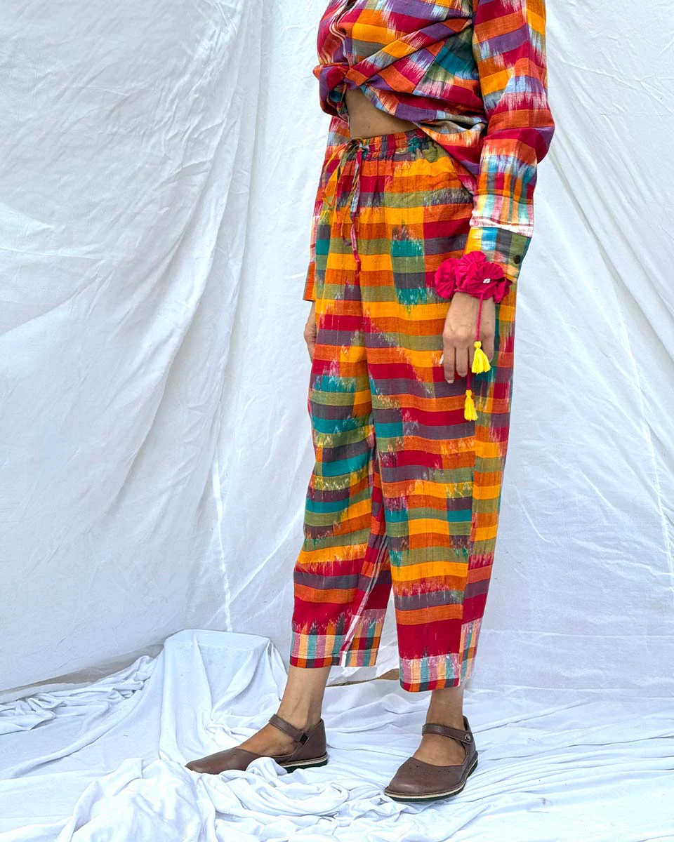 Matir Gaan Gamcha Cotton Pant - GMC - Image 5