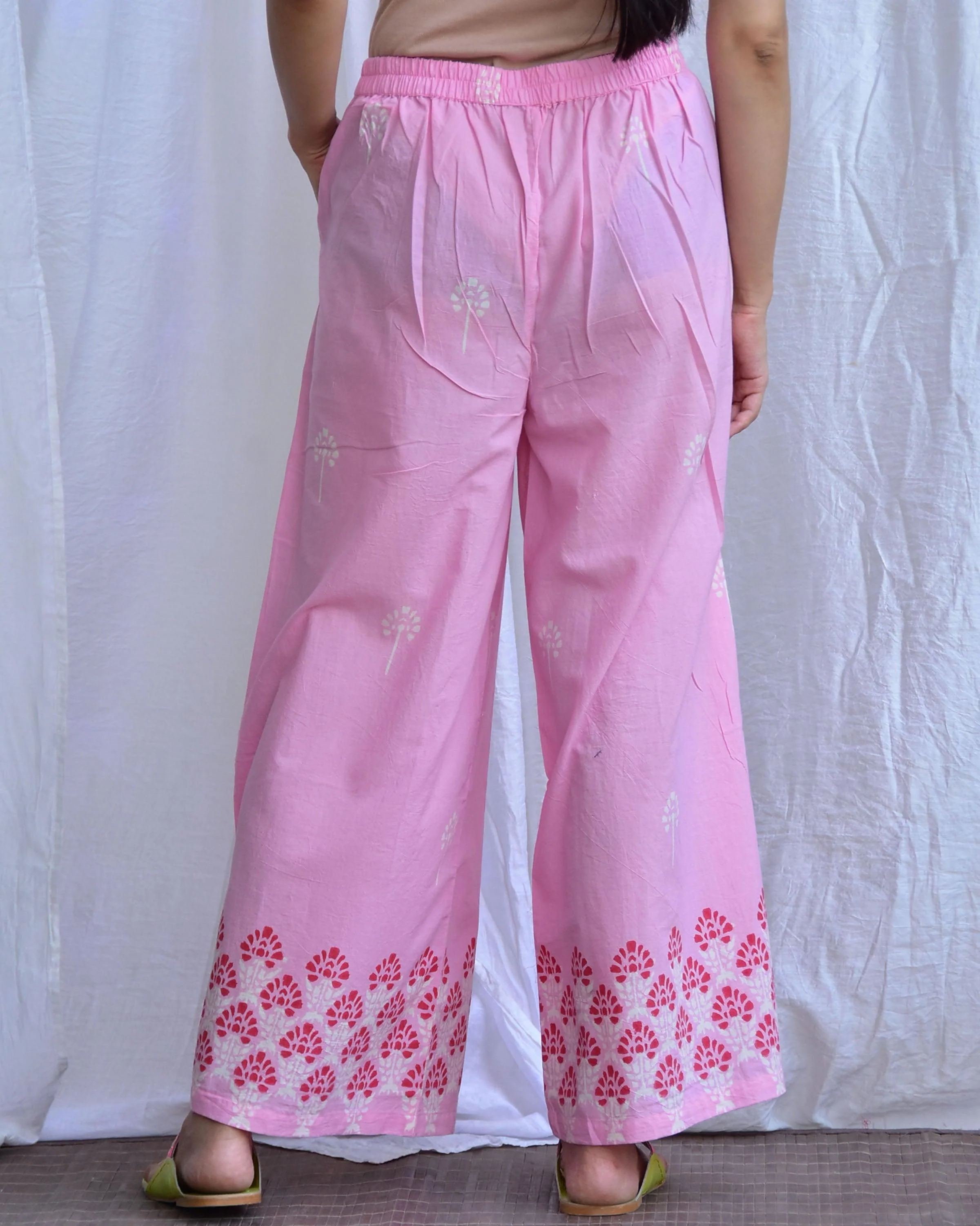 Mausam- E - Bahar Handblockprinted Cotton Kurta Set Of 2-Sor - Image 11