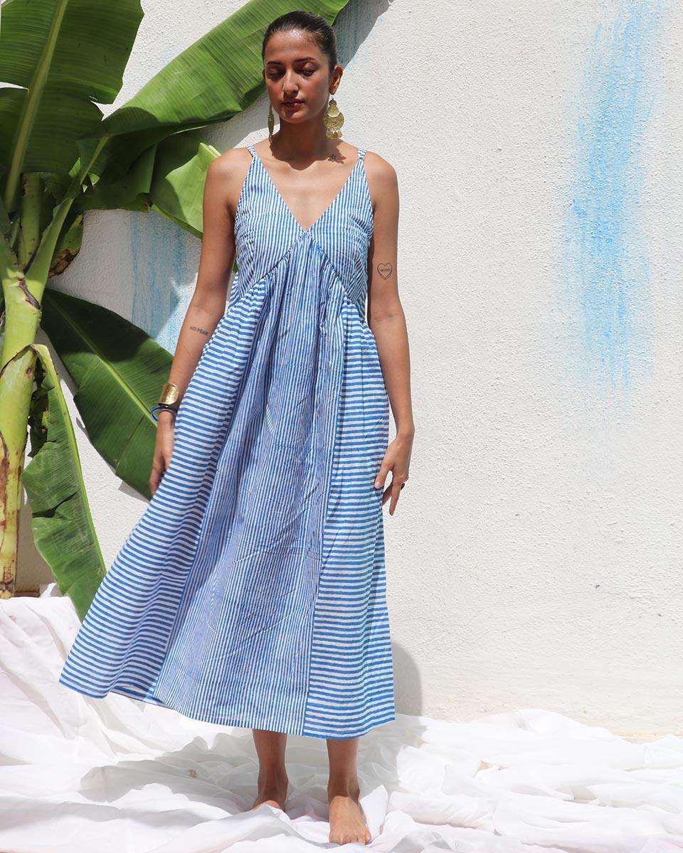 Megha Block printed Cotton Dress - WITC - Image 2