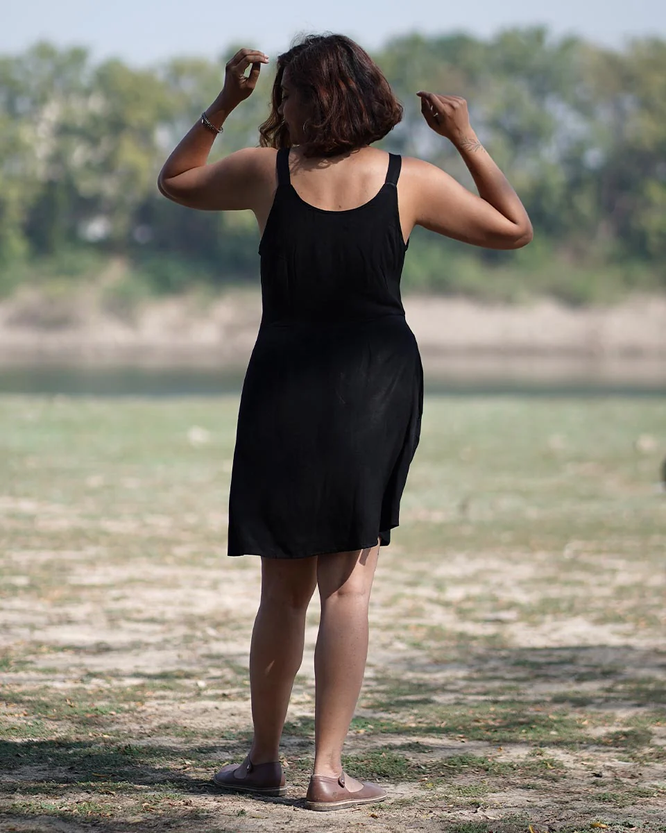 Mystique Handwoven Bamboo Dress - Image 4