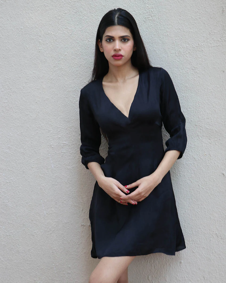 Nocturne Modal Silk Dress - Image 6