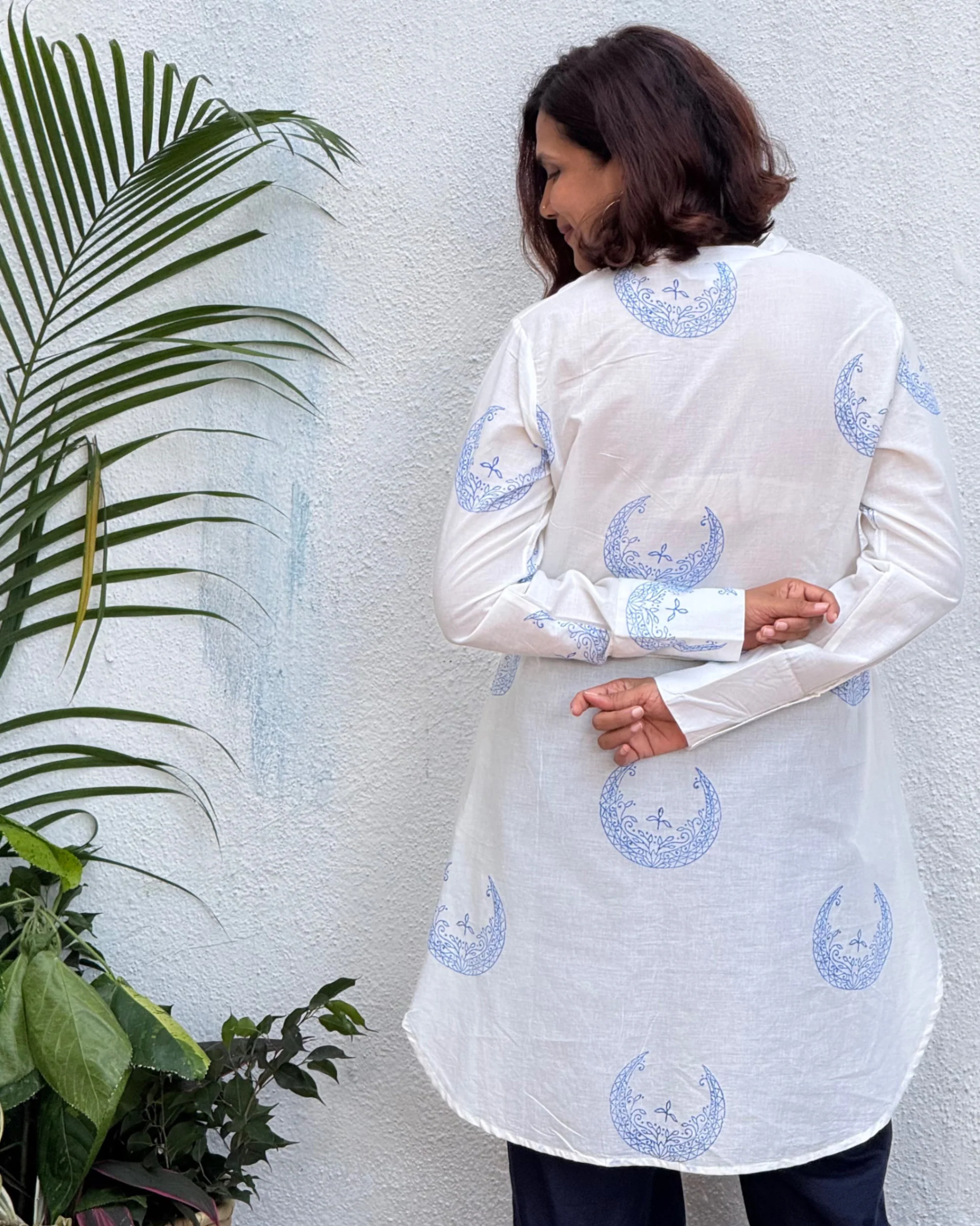 Paakeezah Block Printed Cotton Kurti - Image 8