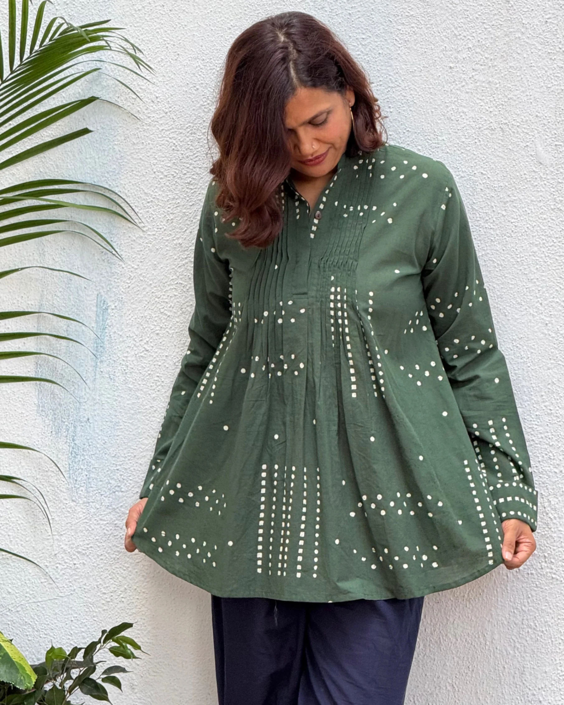 Shalini Block Printed Cotton Kurti - Image 9