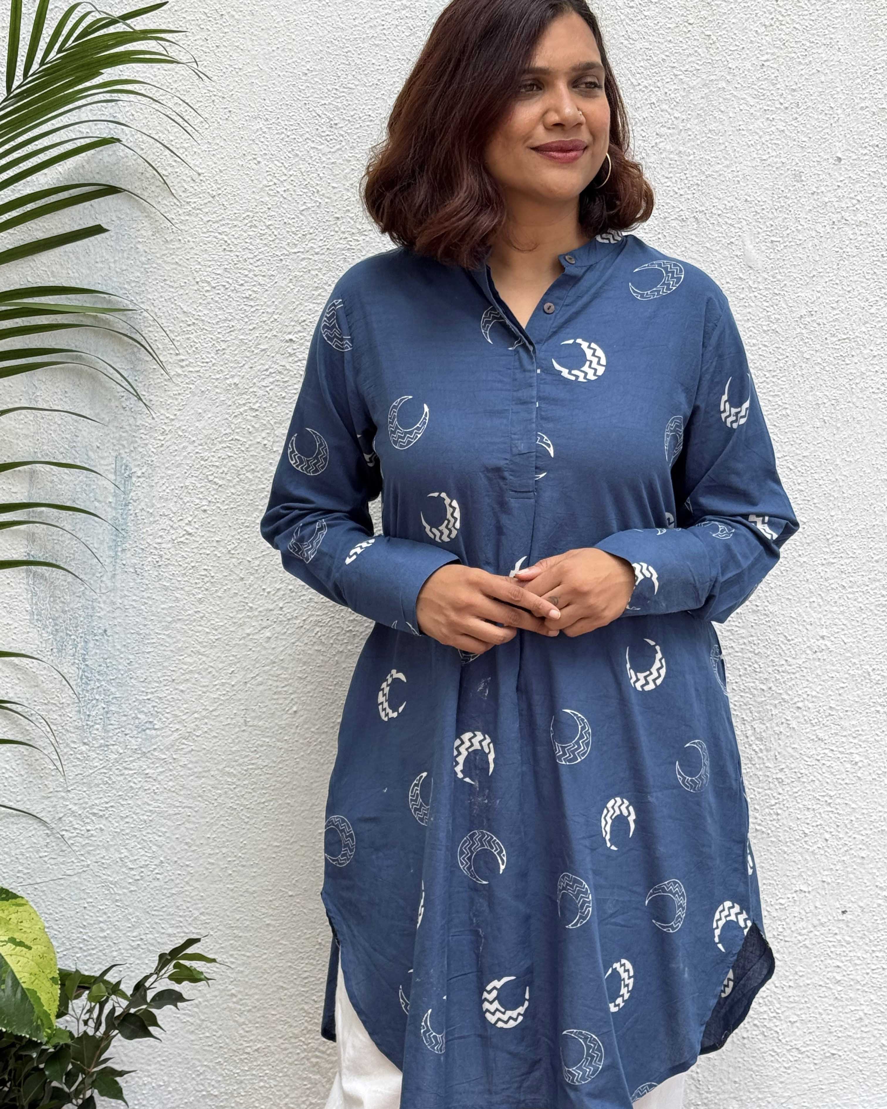 Shayesta Block Printed Cotton Kurti - Image 4