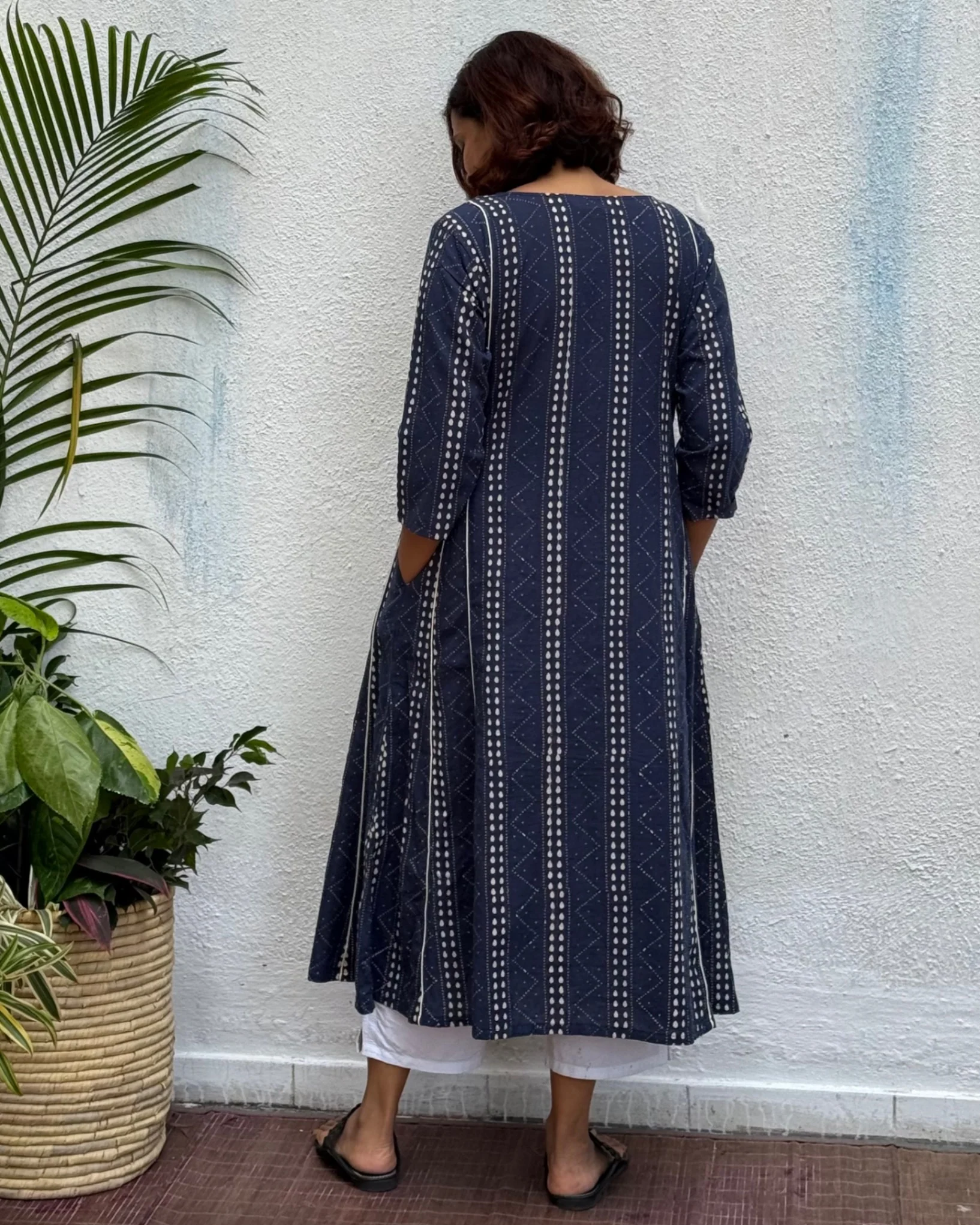 Shobha Block Printed Cotton Kurti - Image 8