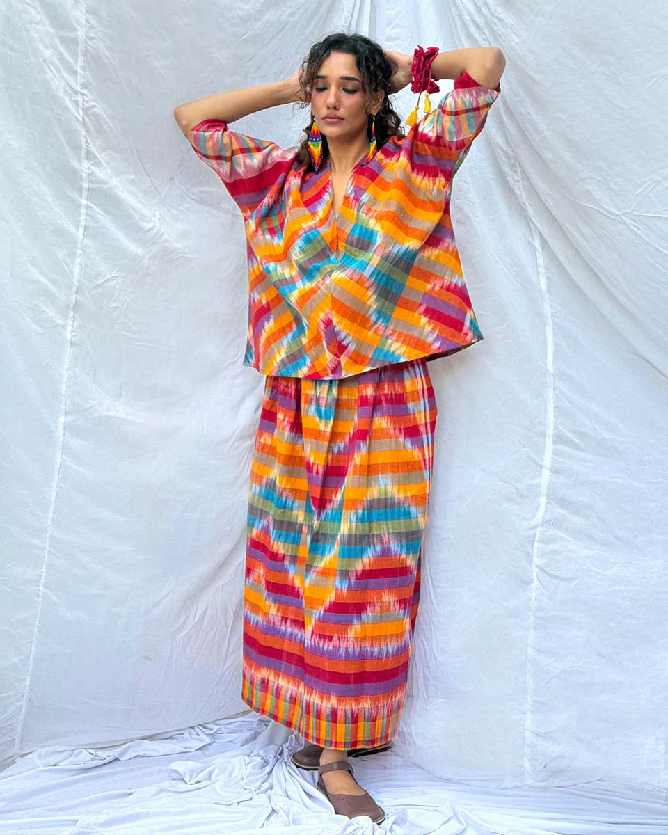 Sohni Gamcha Cotton Shirt - GMC - Image 10