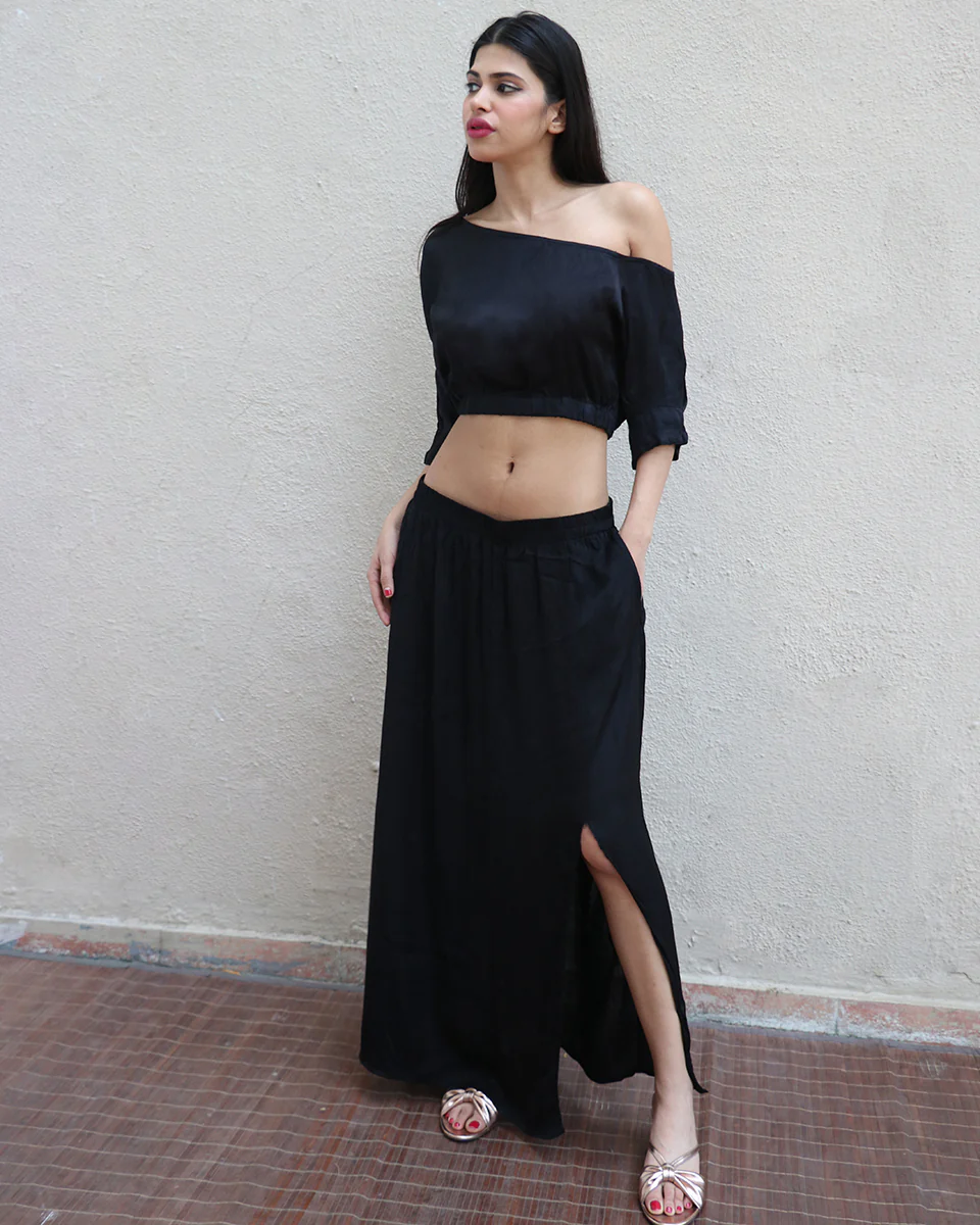 Solaris Modal Silk Skirt - Image 3