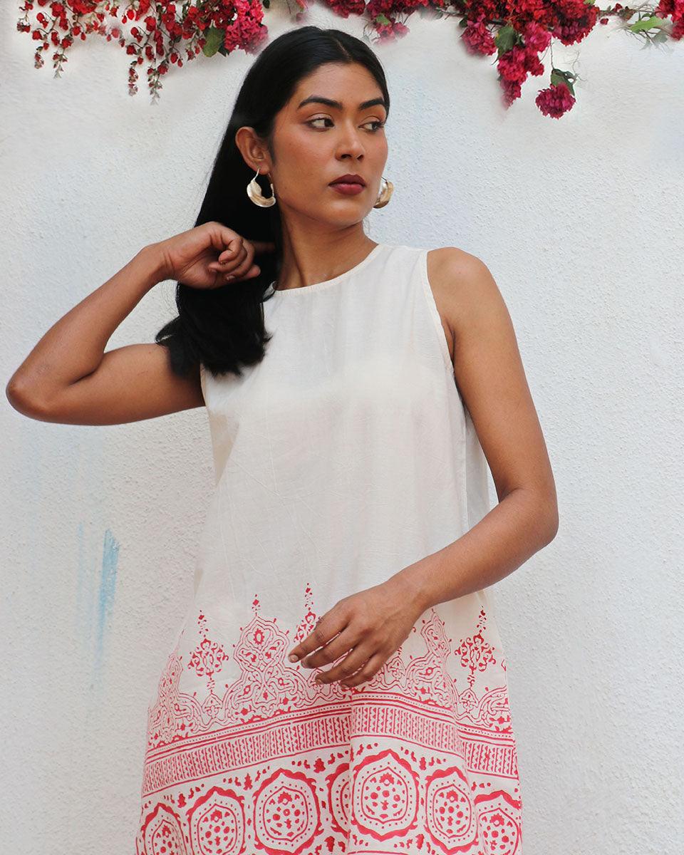 Souline Blockprinted Kurta Set - BGVL - Image 6