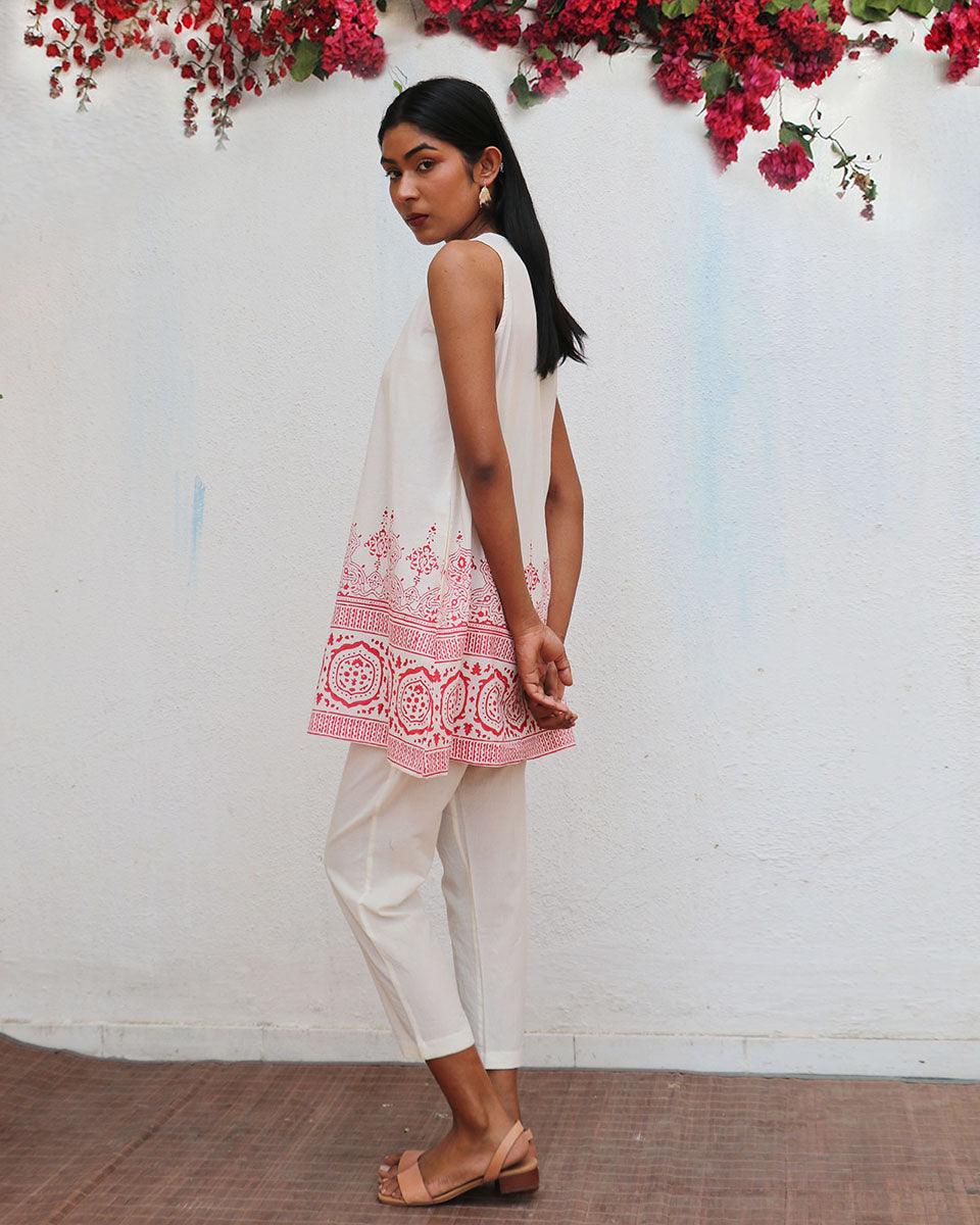 Souline Blockprinted Kurta Set - BGVL - Image 7