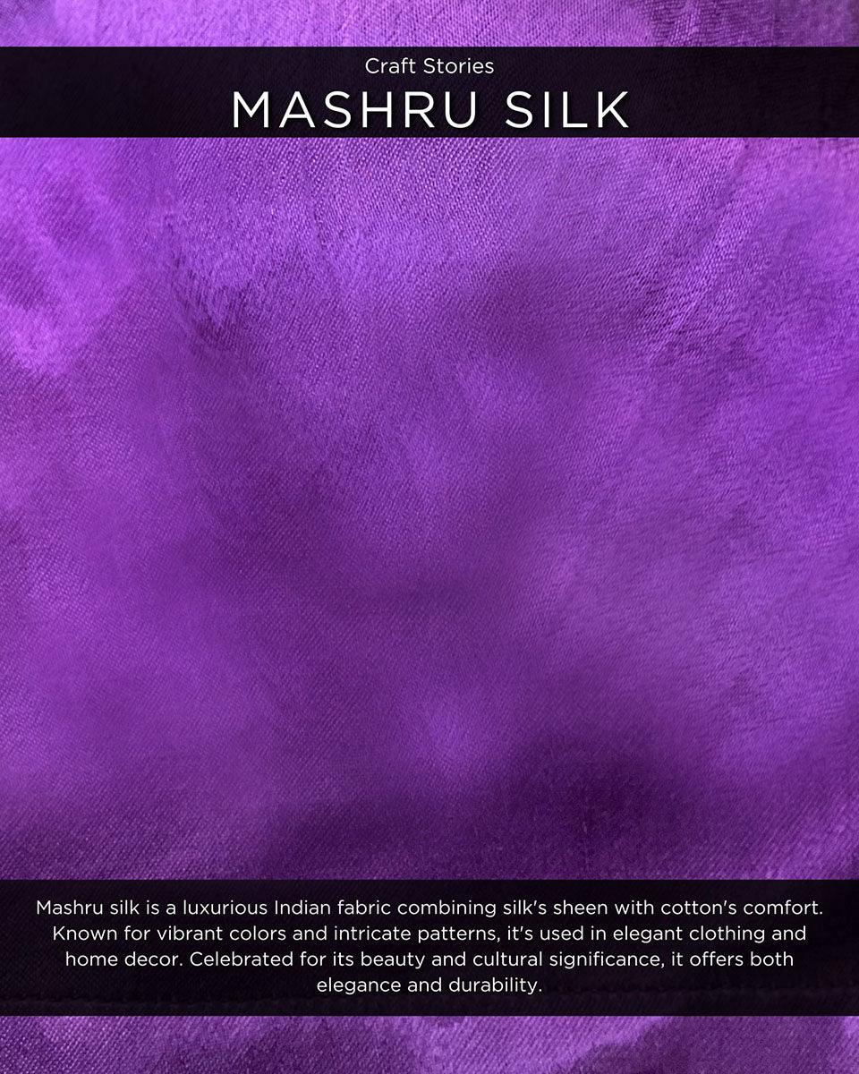 Subarnarekha Mashru Silk Blouse - Image 3