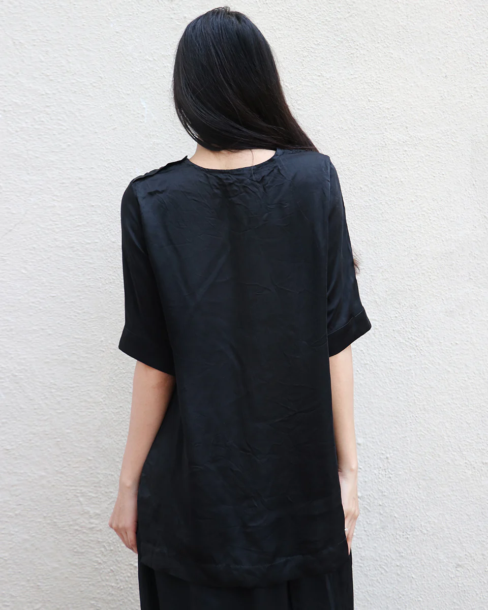 Wander Modal Silk Top - Image 7
